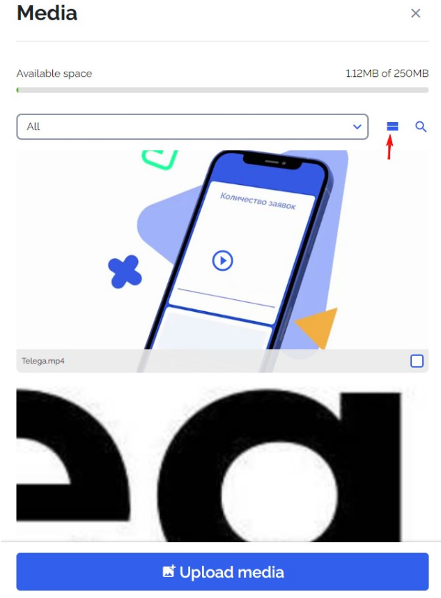 Media Gallery – Telega.io